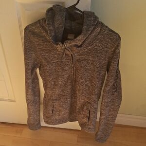 Bench Heathered Gray Zip-Up Hoodie